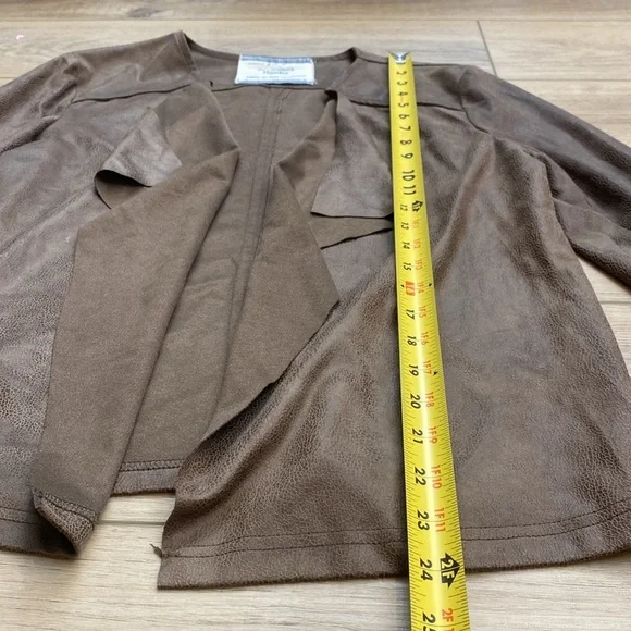 California Moonrise Faux Leather Vegan Cardigan Western - Picture 10 of 11